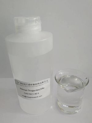 Lage toxiciteit Thioglycolate Perm Wateroplosbaar Specifiek gewicht 1,05-1.10