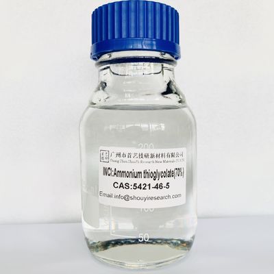 Cosmetische grondstof Ammoniumthioglycolzuur Thioglycolat Perm C2H7NO2S