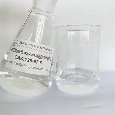 Ethanolamine thioglycolaat C4H11NO2S Kleurloos Vloeistof Wateroplosbaar