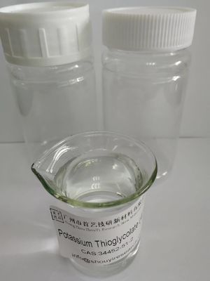 Reducerend middel Thioglycolzuur in cosmetica Formule C2H4K2O4S