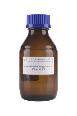 Kenmerkende geur Monoethanolamine thioglycolaatvloeistof met moleculaire formule C4H11NO3S
