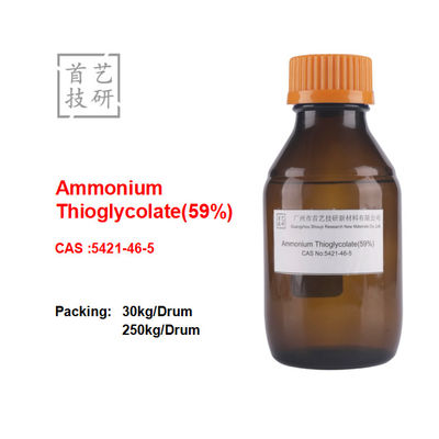 Ammonium thioglycolaat 59% Haarverminderaar Vloeistof Niet gevaarlijk Lichte geur Perm