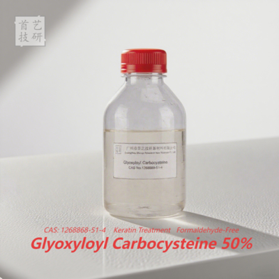 Glyoxyloyl Carbocysteine 50% voor het Steiler Maken van Haar Dichtheid 1.27-1.37g/ml Professionele Haar Steil Formule