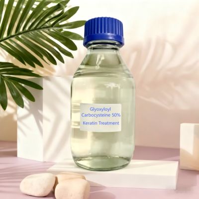 Glyoxyloyl Carbocysteine 50% Geel tot Licht Amber CAS 1268868-51-4 Keratinebehandeling