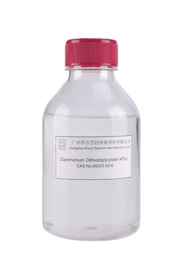 Liquid Diammonium Dithiodiglycolate, lichtgeel, op kamertemperatuur bewaard