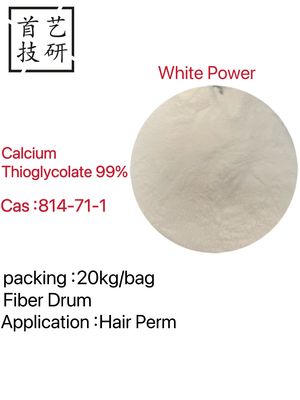 Calcium thioglycolaat trihydraat voor kamertemperatuur Toepassingen ontharingsoplossing