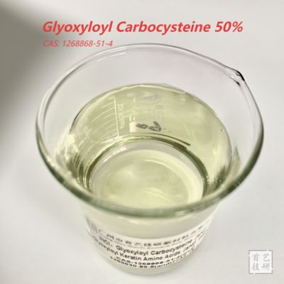 Stabiel onder normale omstandigheden Glyoxyloyl Carbocysteine voor Haarherstel