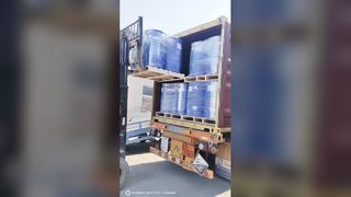 Laadmoment voor overzeese handelsorder van Kaliumthioglycolaat